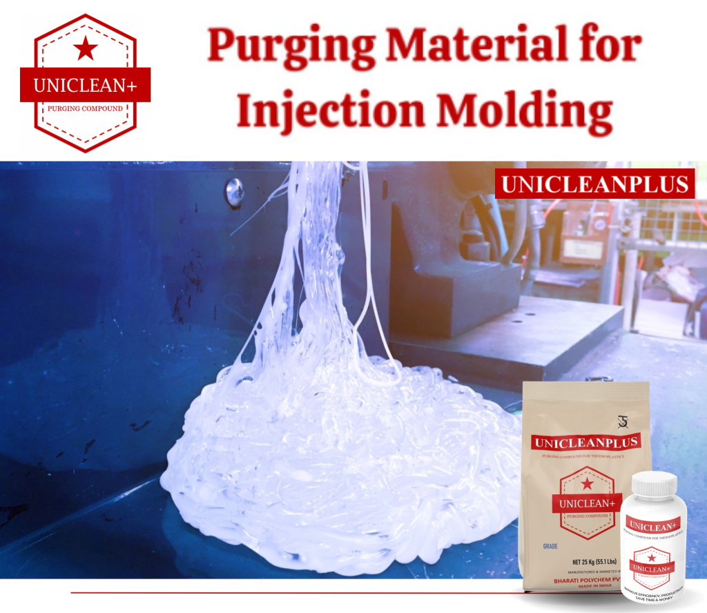 Purging Material Injection Moulding