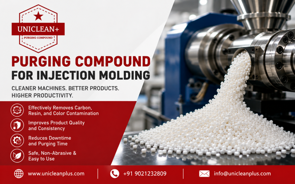 Purging Compound for Injection Molding